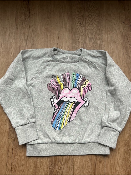 the Rolling Stones Other - Girls Chaser Rolling Stones Gray Sweatshirt Size 10